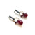 Mini Tangle Studs - Ruby and Garnet-Earrings-Heather Guidero-Pistachios