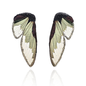 Mint Wing Earrings-Earrings-Märta Mattsson-Pistachios