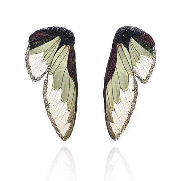 Mint Wing Earrings