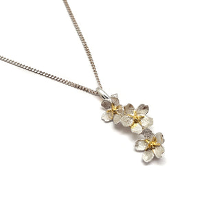 Mixed Cherry Blossom Necklace-Necklaces-Manali Shinde-Pistachios