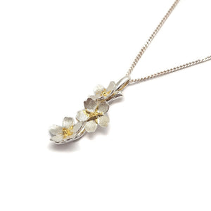 Mixed Cherry Blossom Necklace-Necklaces-Manali Shinde-Pistachios