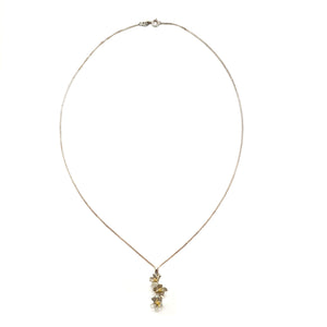 Mixed Cherry Blossom Necklace-Necklaces-Manali Shinde-Pistachios
