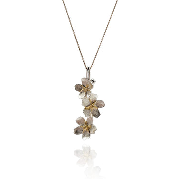 Mixed Cherry Blossom Necklace