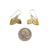 Mixed Metal Double Petal Earring-Earrings-Judith Neugebauer-Pistachios