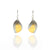 Mixed Metal Petal Earring-Earrings-Judith Neugebauer-Pistachios