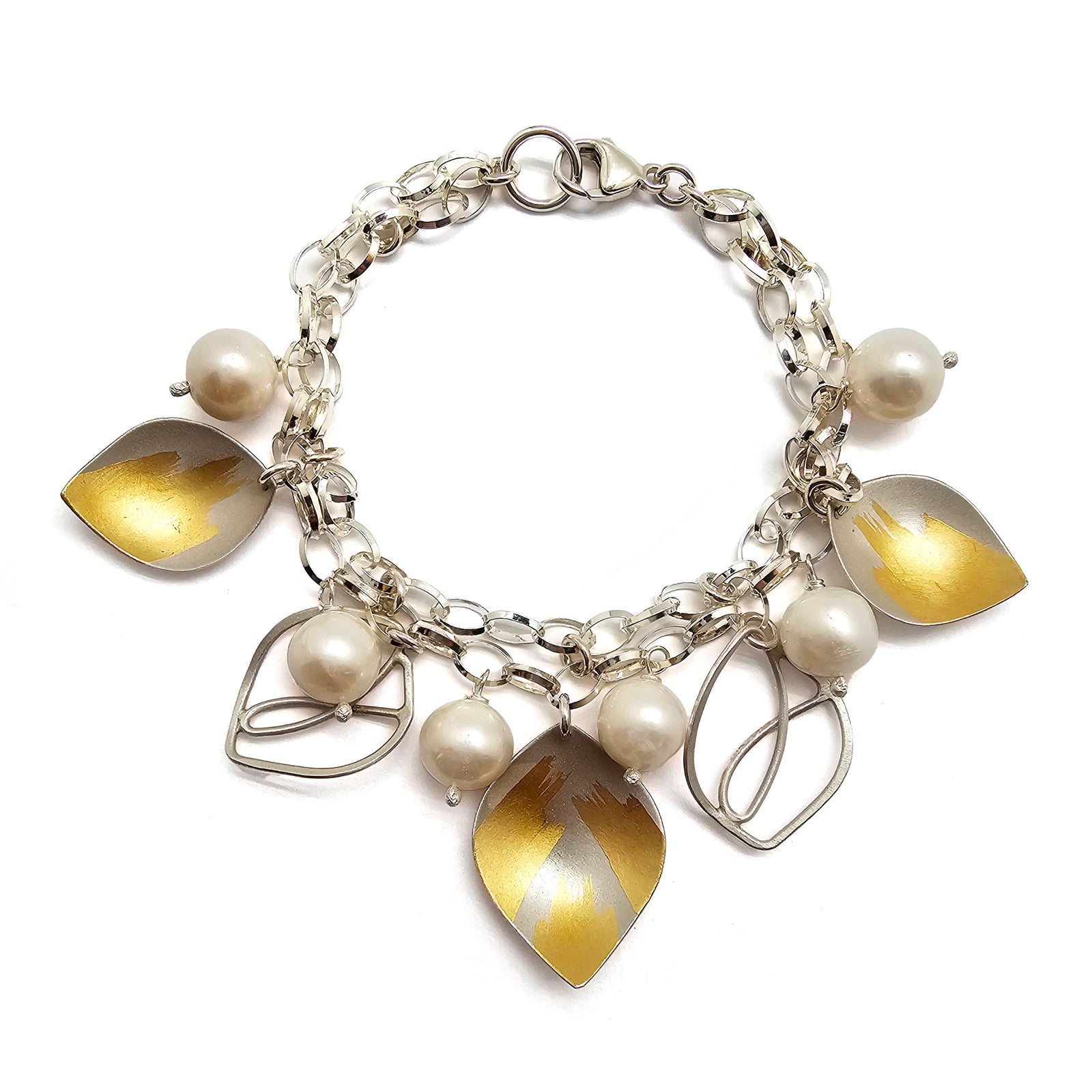 Monarch Charm Bracelet-Bracelets-Judith Neugebauer-Pistachios