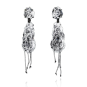 Monika Urbaniak - Pathways Earrings-Earrings-Precious Collective-Pistachios