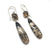 Montana Agate Teardrop Earrings-Earrings-Heather Guidero-Pistachios