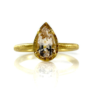 Morganite Ring-Rings-Yasuko Azuma-Pistachios