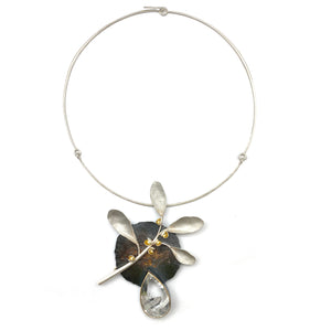 Morning Dew Brooch and Pendant-Necklaces-Liaung-Chung Yen-Pistachios
