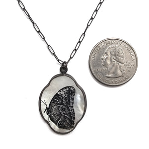 Mother of Pearl Butterfly Pendant-Necklaces-Kelly Jean Conroy-Pistachios