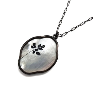 Mother of Pearl Butterfly Pendant-Necklaces-Kelly Jean Conroy-Pistachios