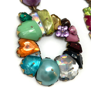Multi Pearl Wreath Earrings-Earrings-Nikki Couppee-Pistachios