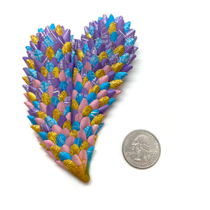 Multicolor Heart Brooch-Pins-Eunseok Han-Pistachios