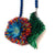 Multicolor Ombre Green Floral Form Necklace-Necklaces-Eunseok Han-Pistachios
