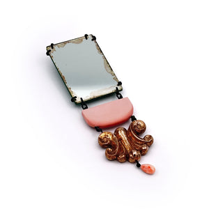 Nanna Obel - Do You See Me Now #1 Brooch-Pins-Precious Collective-Pistachios