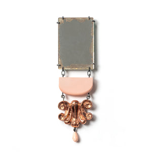 Nanna Obel - Do You See Me Now #1 Brooch-Pins-Precious Collective-Pistachios