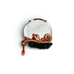 Nanna Obel - Do You See Me Now #2 Brooch-Pins-Precious Collective-Pistachios