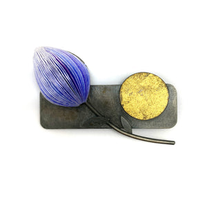 Naoko Yoshizawa - Threshold to Stillness Brooch-Pins-Precious Collective-Pistachios