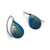 Navy Enamel Earrings-Earrings-Jenne Rayburn-Pistachios