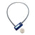Navy and Light Blue Layered V Necklace-Necklaces-Ursula Muller-Pistachios