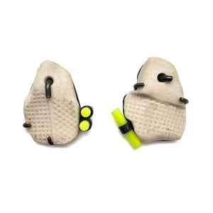 Neon Yellow Drop Earrings-Earrings-Mélanie Denis-Pistachios