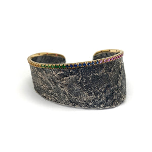 November Moon Cuff-Bracelets-Emanuela Duca-Pistachios