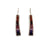 Ombre Garnet and Amethyst Earrings-Earrings-Ashka Dymel-Pistachios