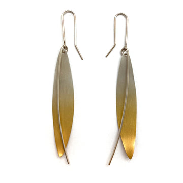 Ombre Mixed Metal Earring