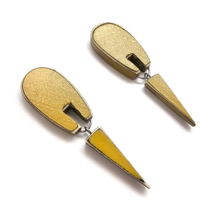 Omen Earrings-Earrings-Morgan Hill-Pistachios