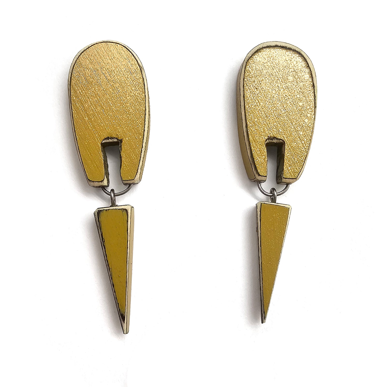 Omen Earrings-Earrings-Morgan Hill-Pistachios