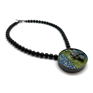 Onyx Anodized Necklace-Necklaces-Lindsey Mann-Pistachios