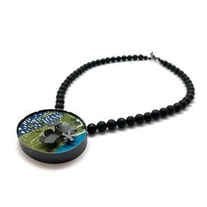 Onyx Anodized Necklace-Necklaces-Lindsey Mann-Pistachios