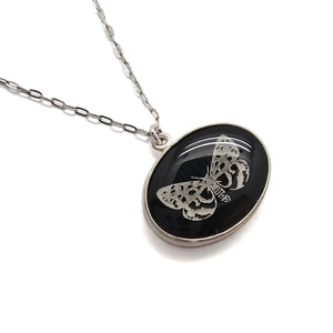 Onyx Butterfly Pendant-Necklaces-Kelly Jean Conroy-Pistachios
