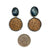 Oosik and Kyanite Earrings-Earrings-Carin Jones-Pistachios