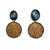 Oosik and Kyanite Earrings-Earrings-Carin Jones-Pistachios