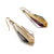Op-Art Gold Stripe Earrings-Earrings-Jennifer Merchant-Pistachios