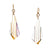 Op-Art Gold Stripe Earrings-Earrings-Jennifer Merchant-Pistachios