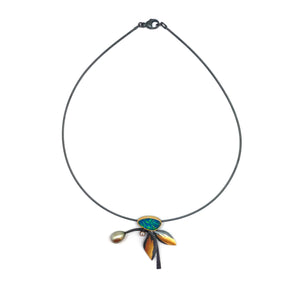 Opal Breeze Pendant Necklace-Necklaces-Judith Neugebauer-Pistachios