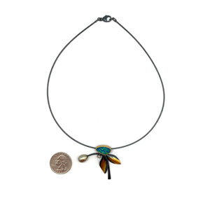 Opal Breeze Pendant Necklace-Necklaces-Judith Neugebauer-Pistachios