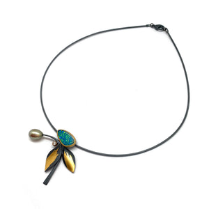 Opal Breeze Pendant Necklace-Necklaces-Judith Neugebauer-Pistachios