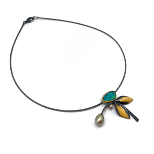 Opal Breeze Pendant Necklace-Necklaces-Judith Neugebauer-Pistachios