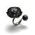 Open Crochet Pearl Ring-Rings-Sowon Joo-Pistachios