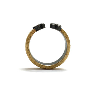 Open Diamond Cluster Ring-Rings-Todd Pownell-Pistachios