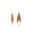 Open Gold Petal Earrings-Earrings-Marcin Tyminski-Pistachios