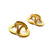 Open Gold Petal Orb Studs-Earrings-Veronika Majewska-Pistachios