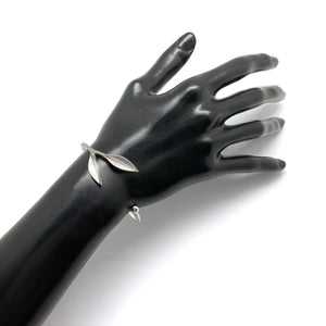 Open Leaf Bracelet-Bracelets-Huiyu Chiu-Pistachios