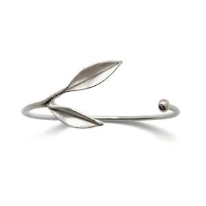 Open Leaf Bracelet-Bracelets-Huiyu Chiu-Pistachios