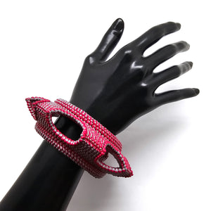 Open Mock Weave Bracelet-Bracelets-Carina Shoshtary-Pistachios