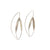 Open Silver Petal Earrings-Earrings-Marcin Tyminski-Pistachios